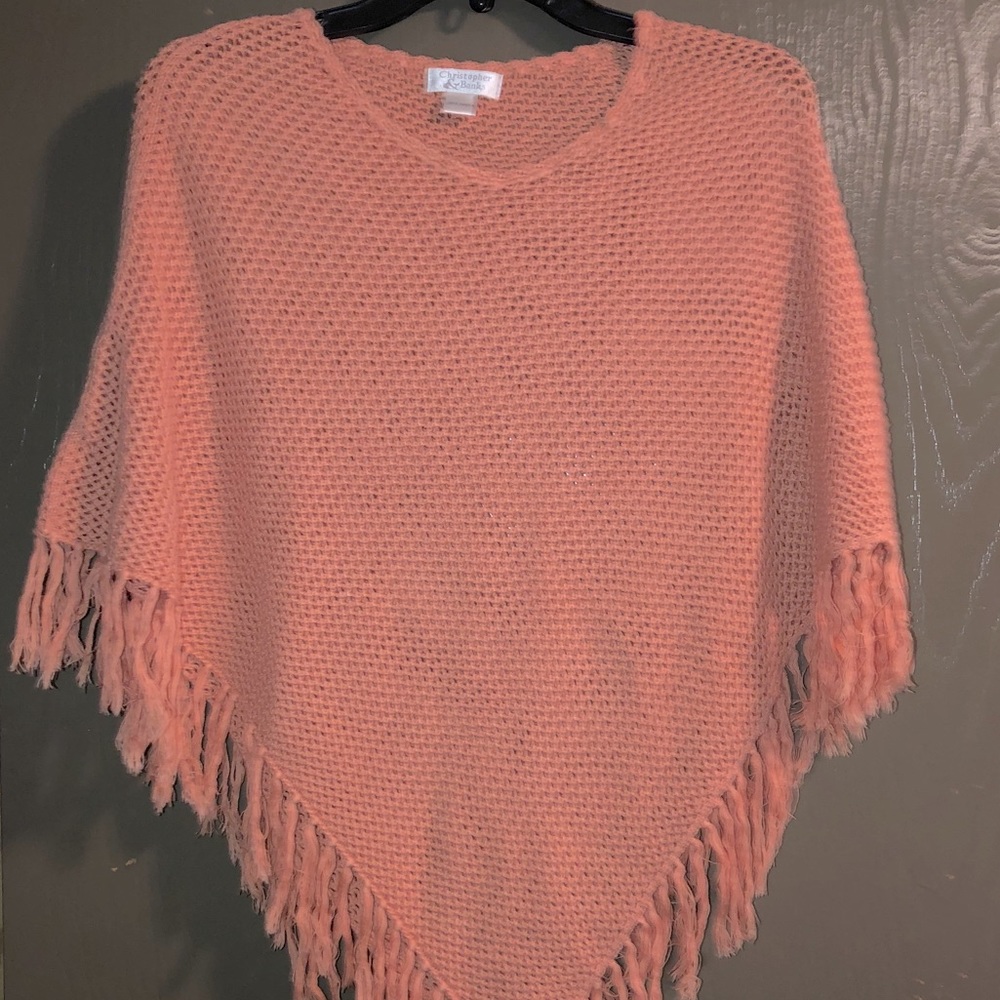 Peach Poncho
